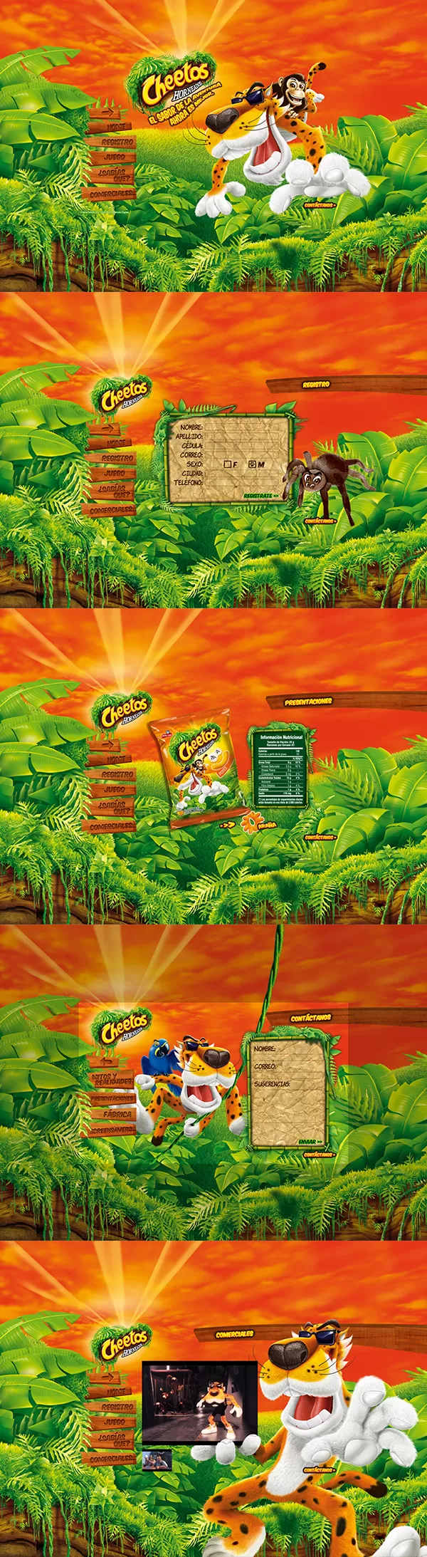 web Cheetos venezuela